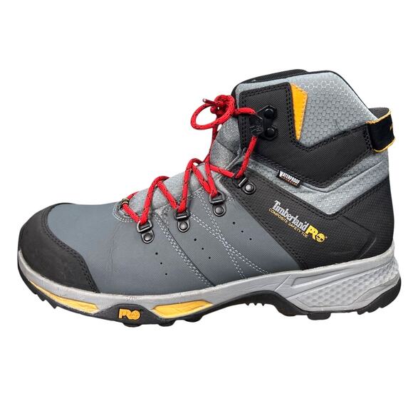 Timberland PRO Men\'s Switchback WP Grey Safety Boots Size US 11 main image 7